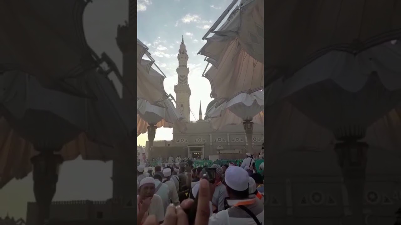 A wonderful view around the Prophet's Mosque