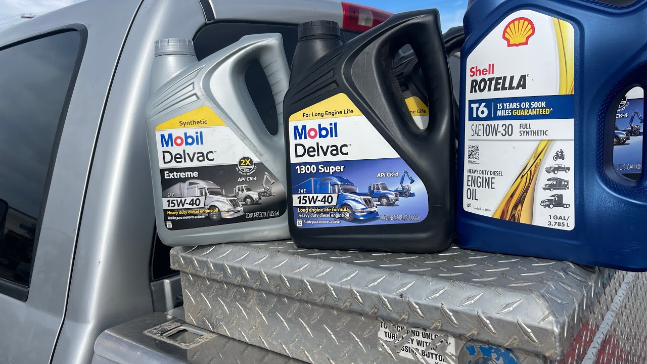 Cambiar el Aceite en un Motor diesel.  Es lo mas importante