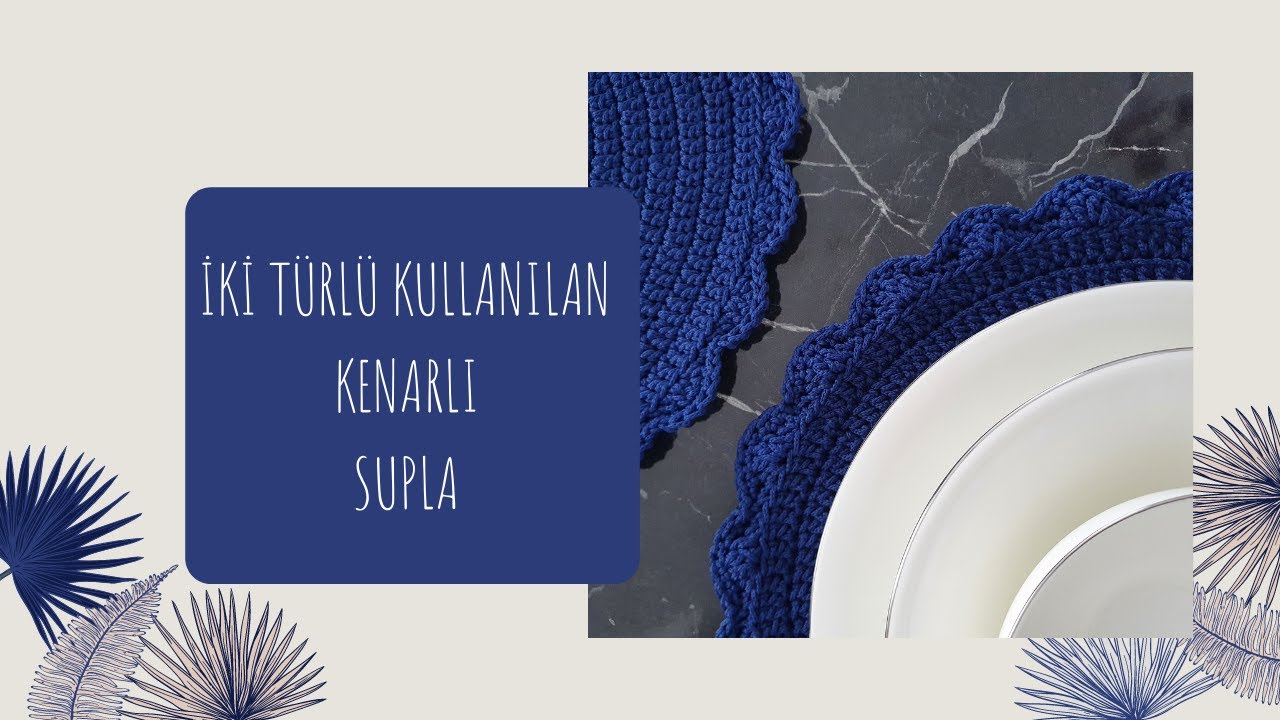 SUPLA YAPIMI  - Makrome İpinden Supla Yapımı (YAZILI ANLATIM)