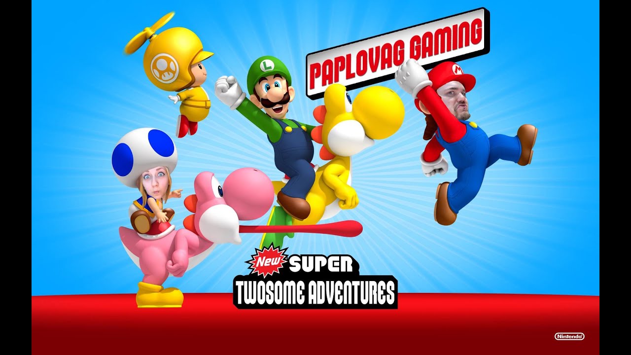 New Super Mario Bros U - Wii U - Papinával #3