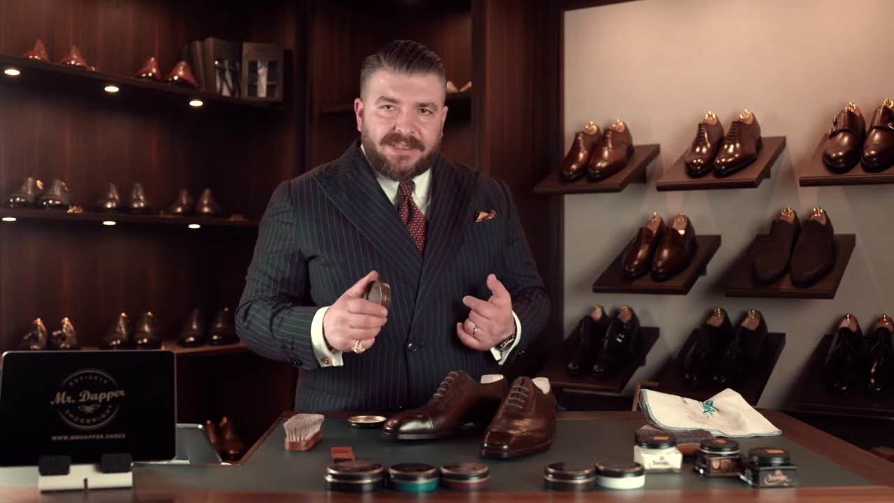 Kalbsleder Schuhe pflegen und reinigen - Mr. Dapper zeigt wie Kalbsleder richtig pflegen & reinigen