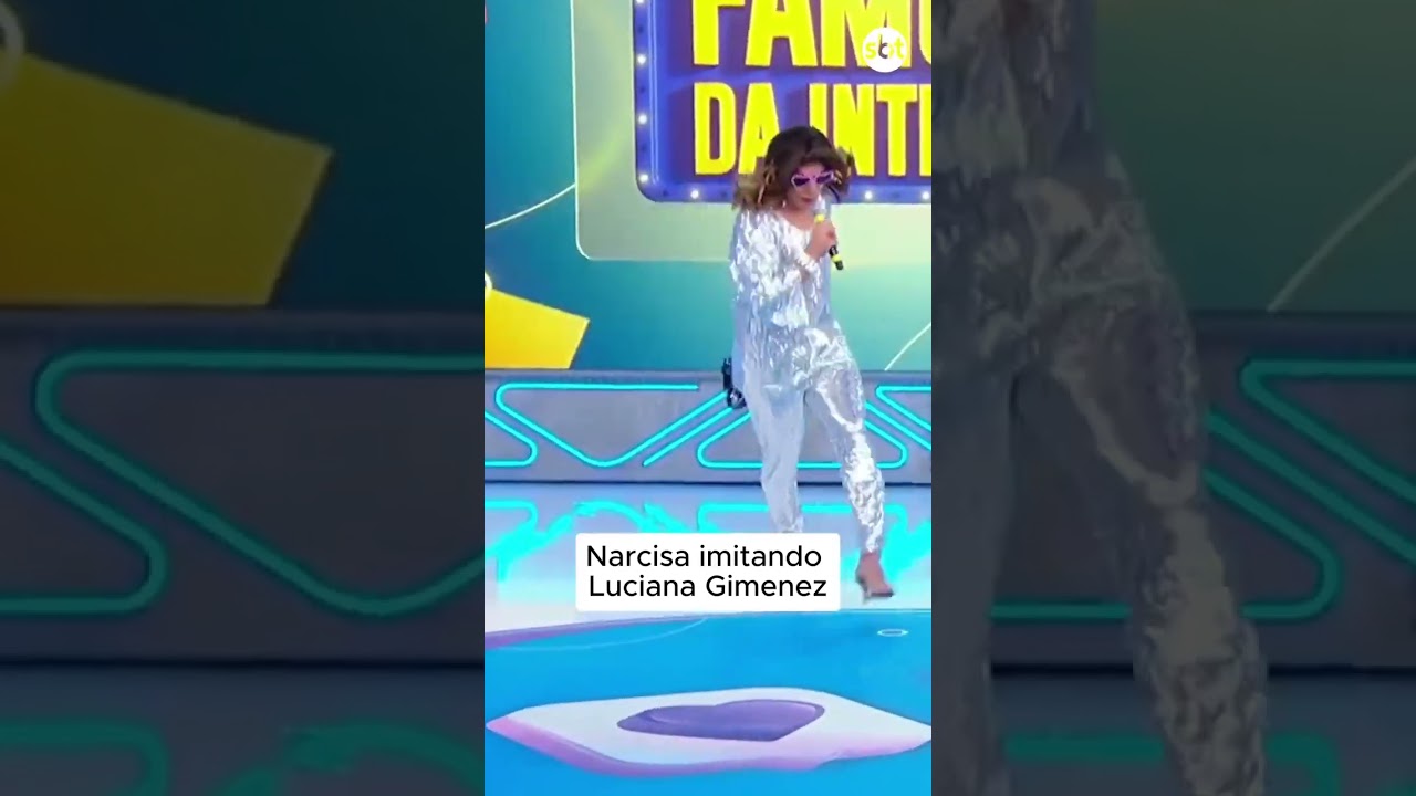 Narcisa imitando a Luciana Gimenez 😂❤ #SBT #MemoriaSBT