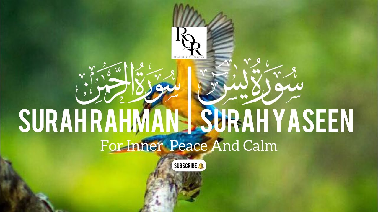 SURAH YASEEN Ki Tilawat | SURAH RAHMAN Ki Tilawat | Ramadan Kareem Quran Recitations ✨