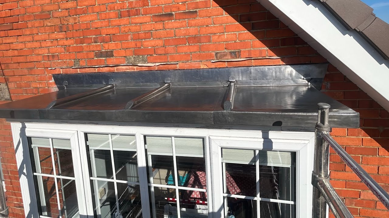 Small Roof, Big Satisfaction **Code 5 Lead Bay Installation To A Bay Window**