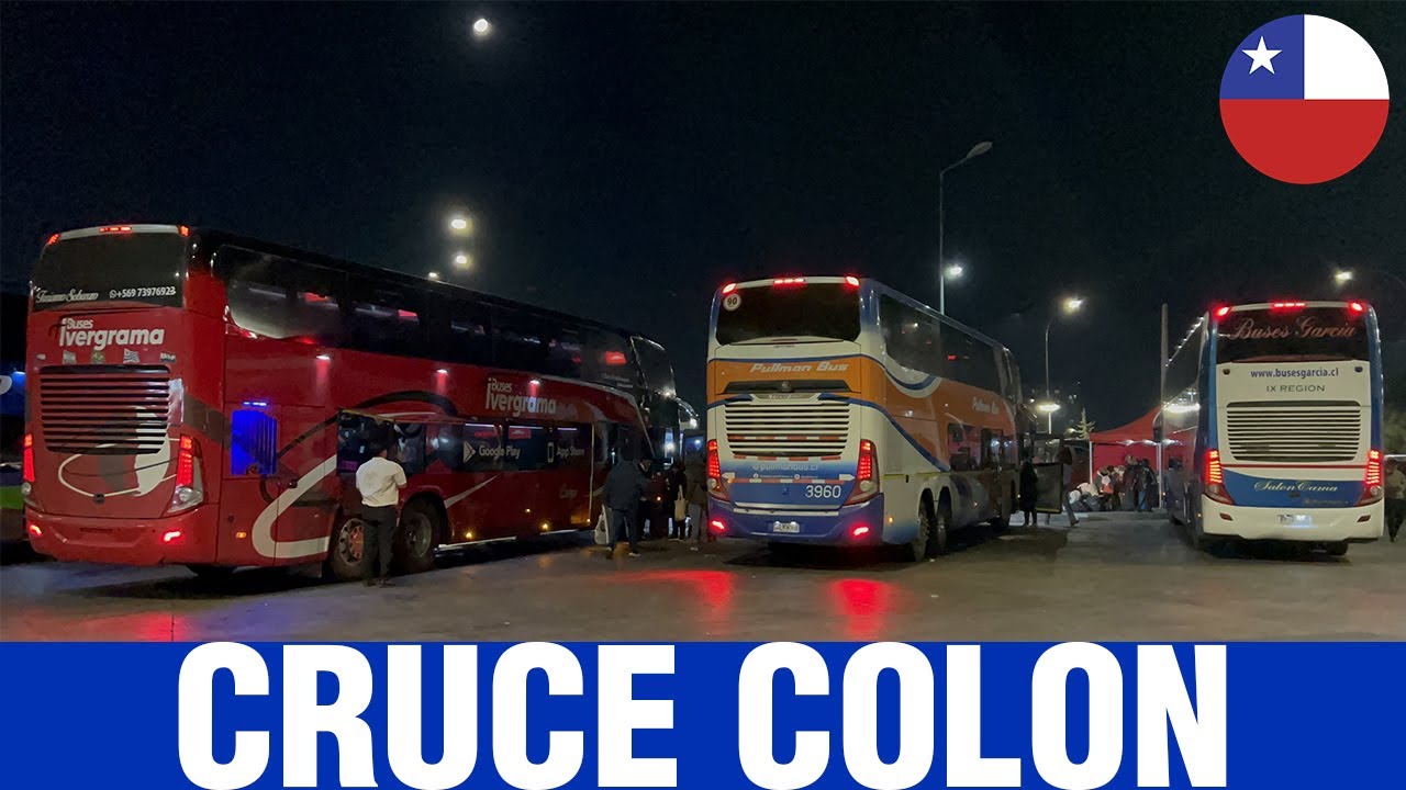 Movimiento de Buses en Cruce Colón (Feriado Semana Santa)
