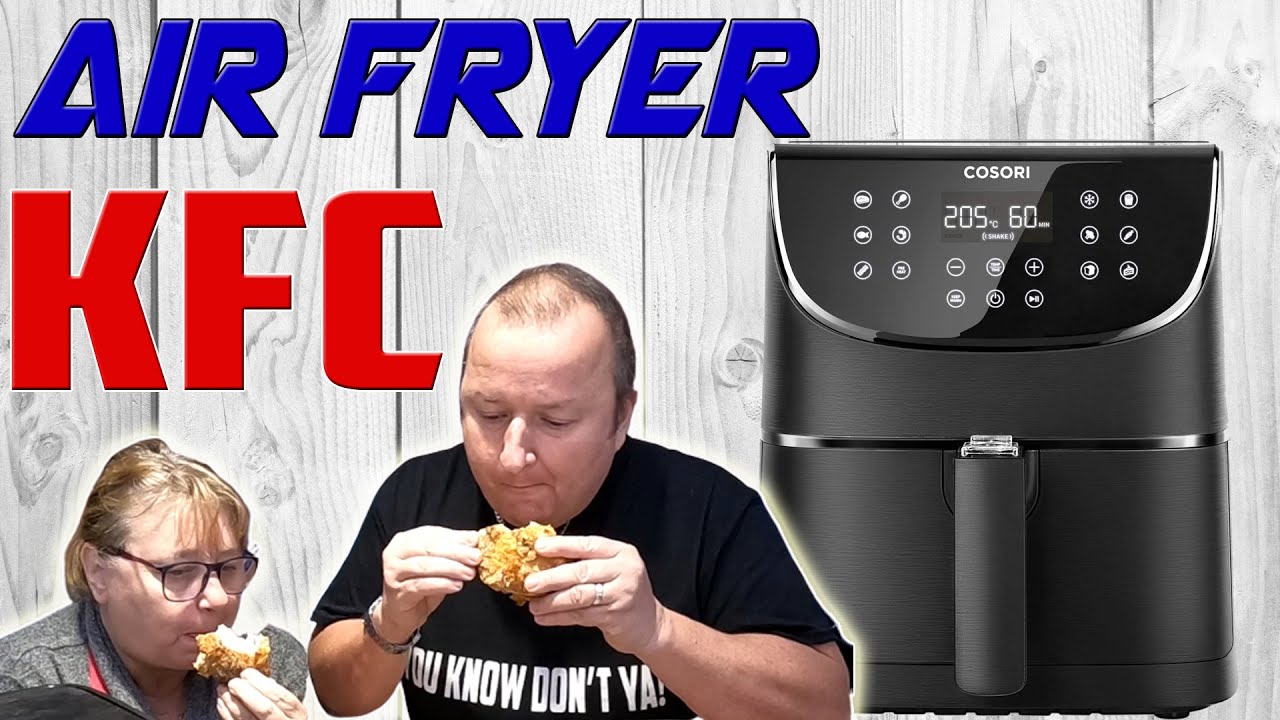 Cosori XXL 5,5 л готовит восхитительную курицу в стиле KFC