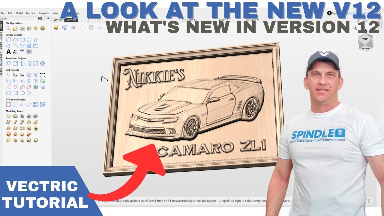 What's New in Vectric's V12? A Look at the New v12 Update and Features.