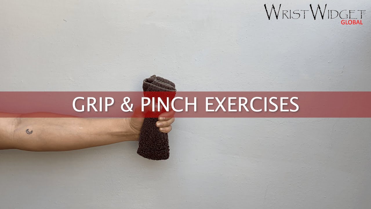 Grip and pinch exercises