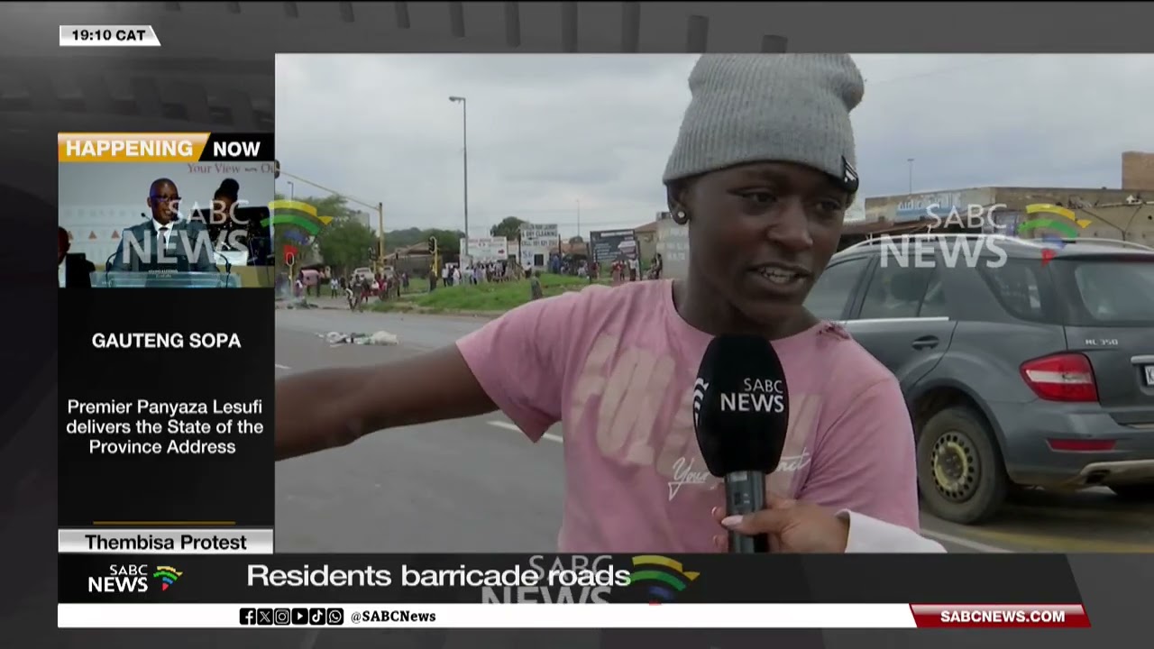 Tembisa residents barricade roads over water and electricity cuts