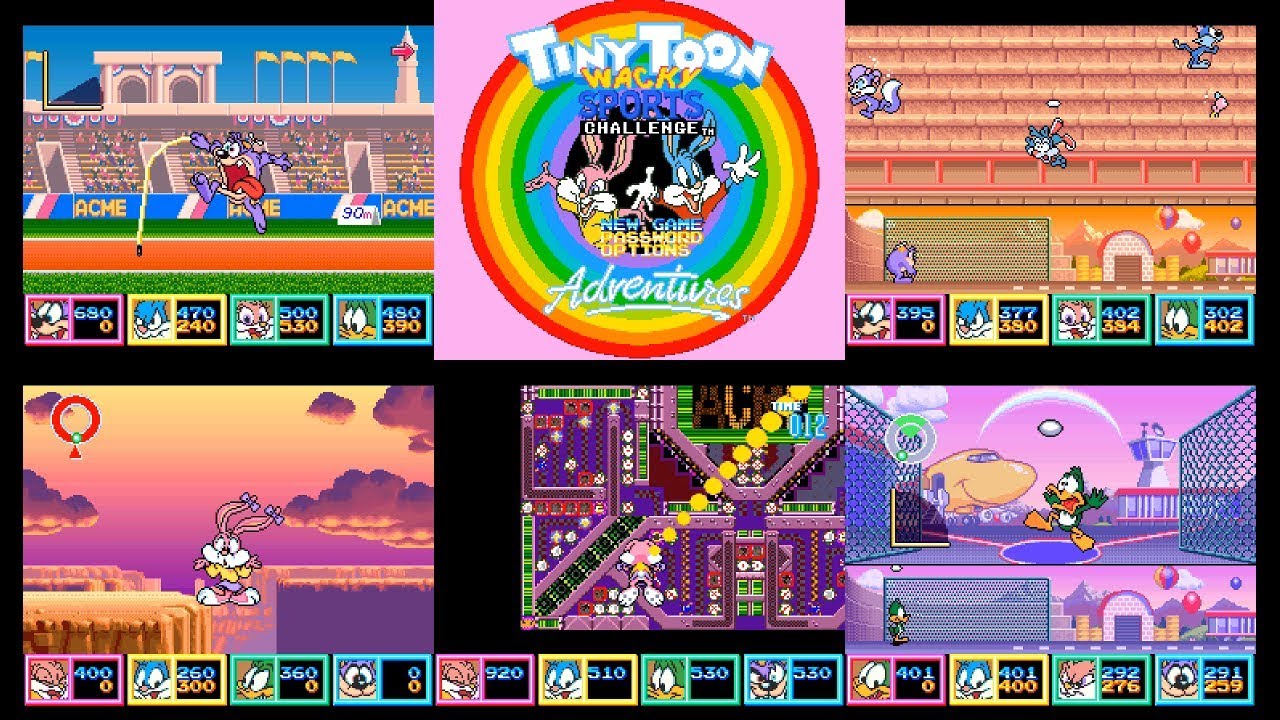 [SNES] Tiny Toon Adventures: Wacky Sports Challenge