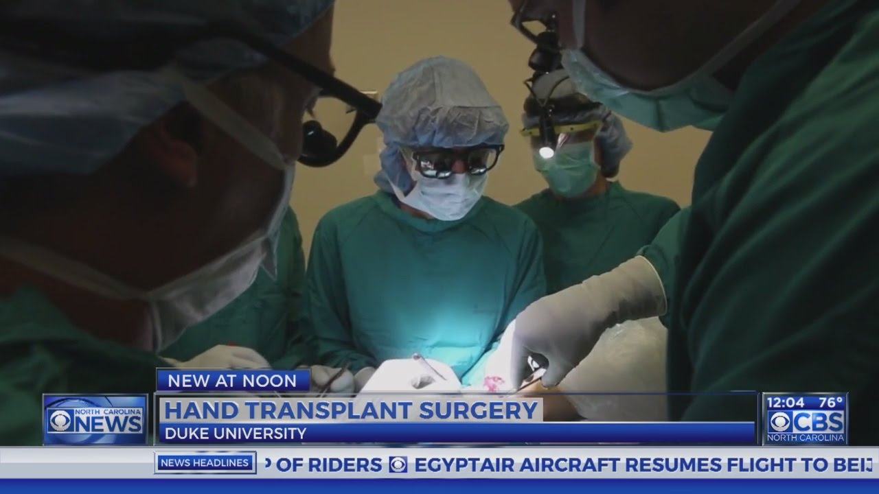 Duke Health performs first hand transplant at the hospital