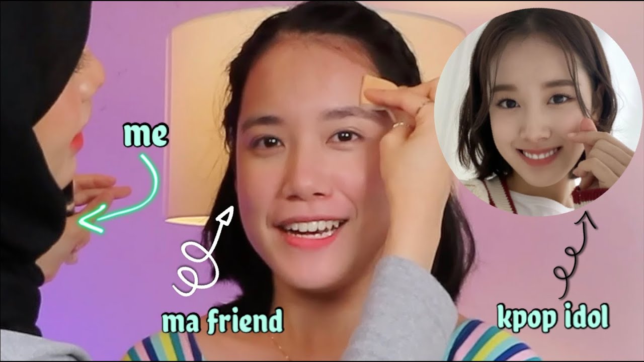 turning my friend into a kpop idol