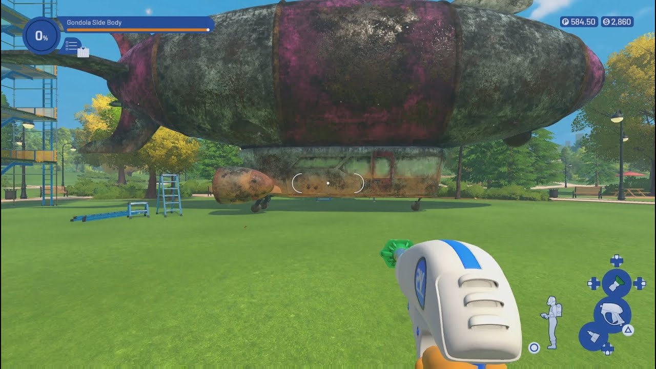 ICKY Zeppelin cleaning in Power Wash Sim 2! #microdontgiveaf #games #powerwashsimulator