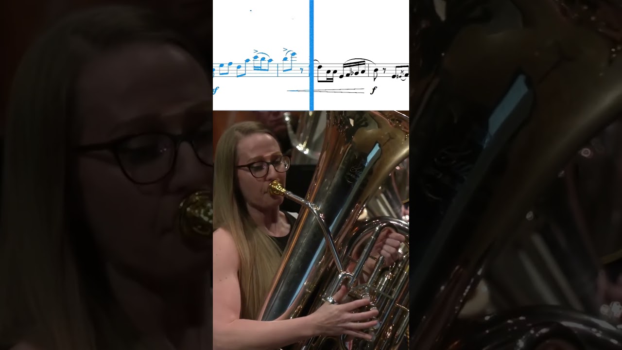 The Craziest Tuba Passage You&rsquo;ll Ever Hear! | Carol Jantsch plays 