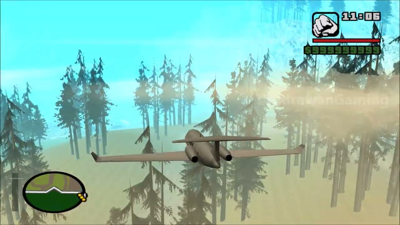 GTA San Andreas - Wasted And BOOM #284 (Plane Crashes)