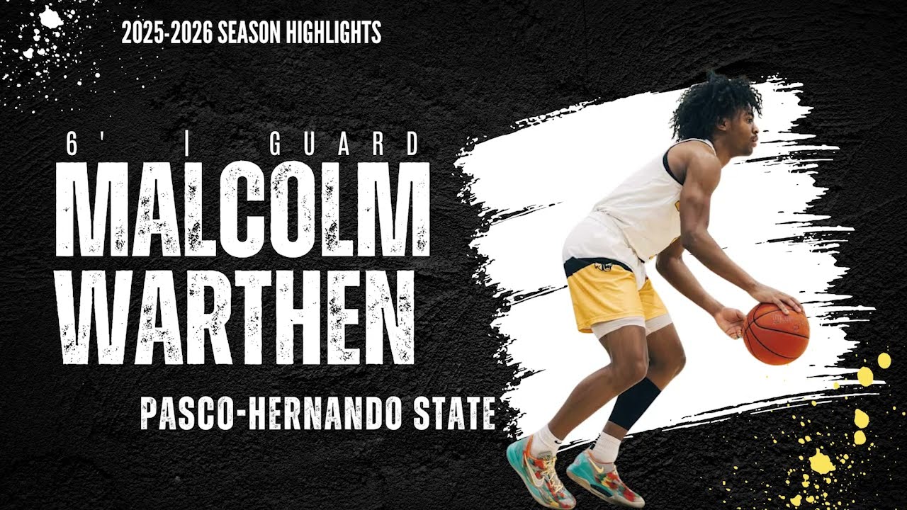 Malcolm Warthen 6' Guard (Pasco-Hernando State)