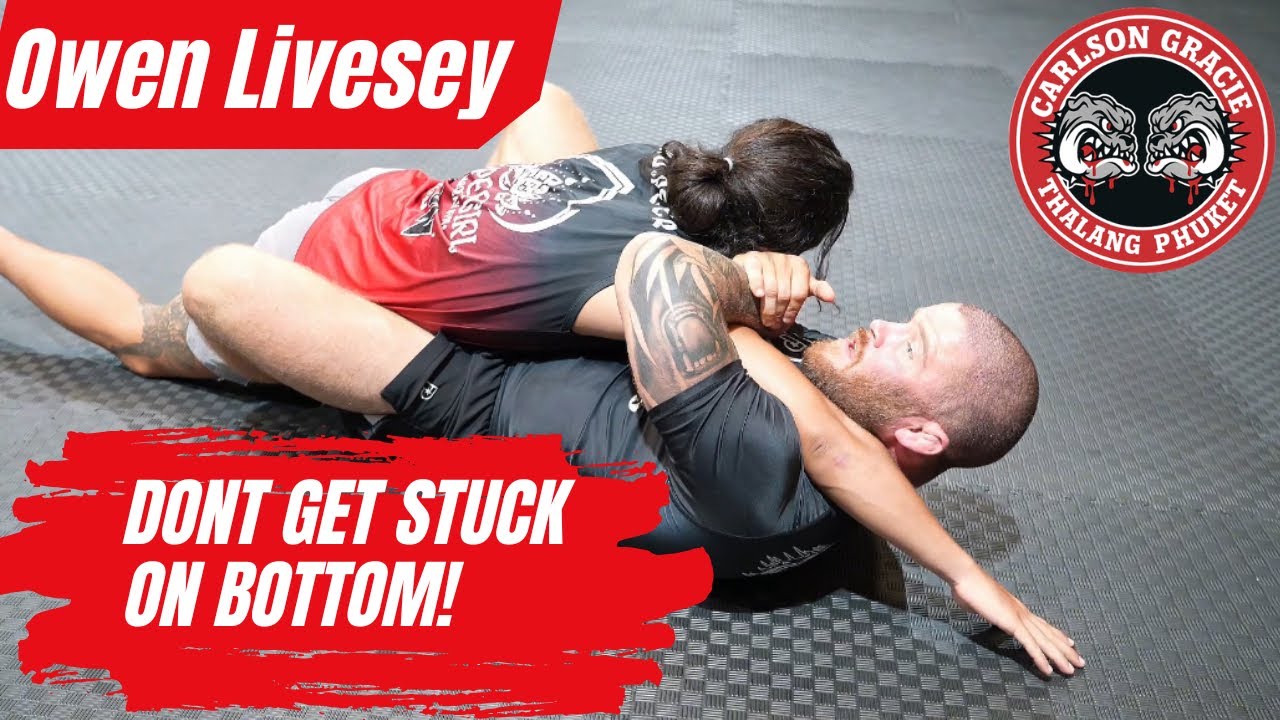 Don’t Get Stuck On Bottom In MMA/ Closed Guard Techniques With Owen Livesey / Phuket Thailand 