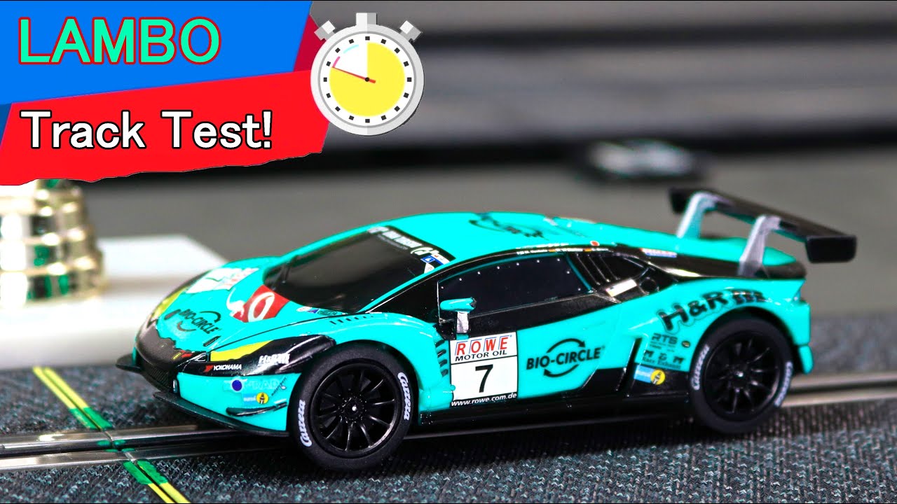 Carrera GO Slot Car Lamborghini TRACK TEST!