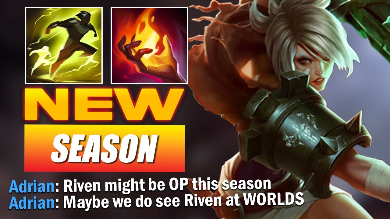 NEW SEASON! RIVEN SEEMS OP THIS PATCH