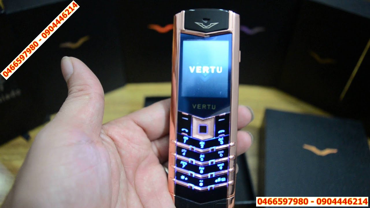 Điện thoại Vertu S308,K7+ m&agrave;u v&agrave;ng đồng cực độc LH 0904 446 214