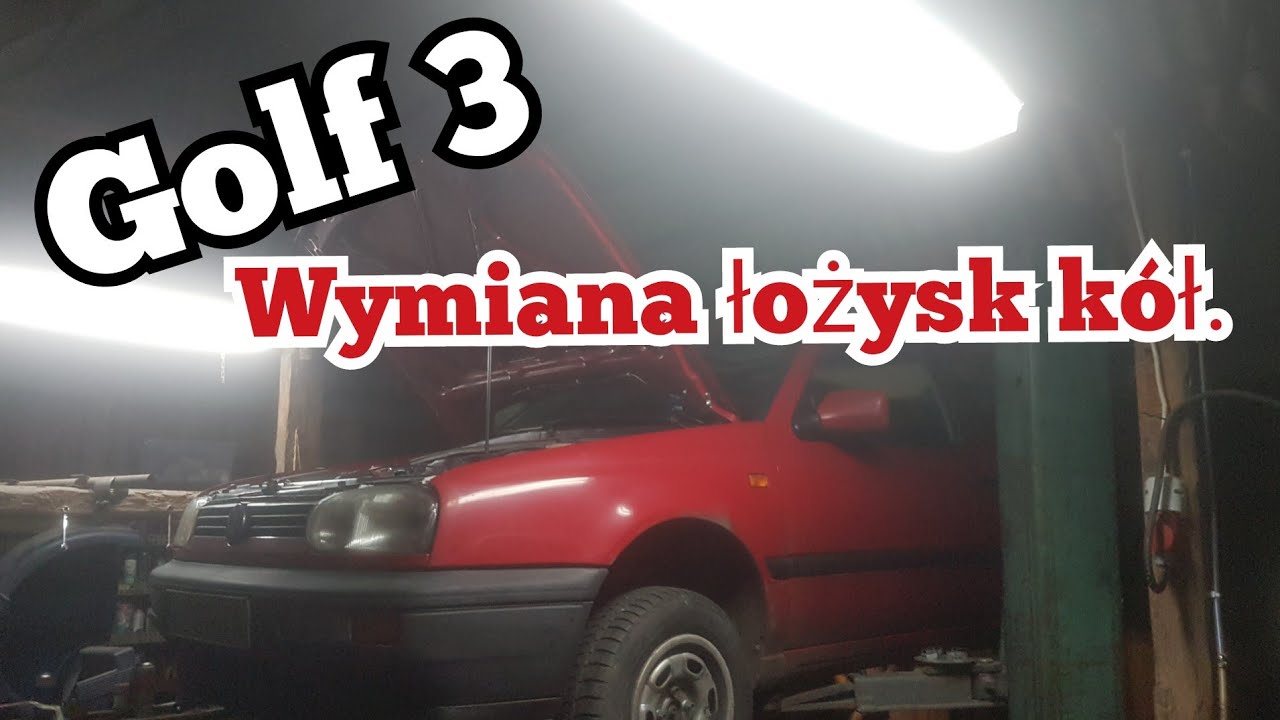 GOLF 3 WYMIANA ŁOŻYSK KÓŁ TYLNYCH ORAZ KOŃCÓWEK DRĄŻKÓW 😁😁
