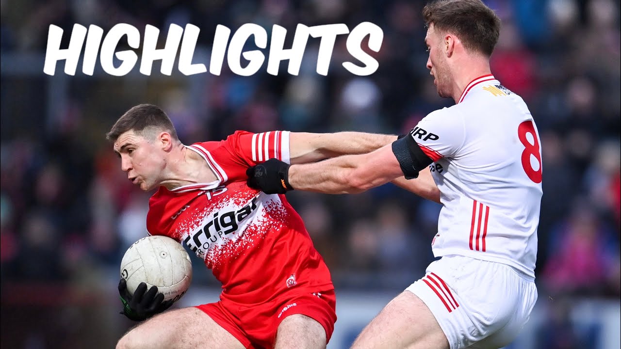 Derry v Tyrone - Football League 2024 GAA - Round 2