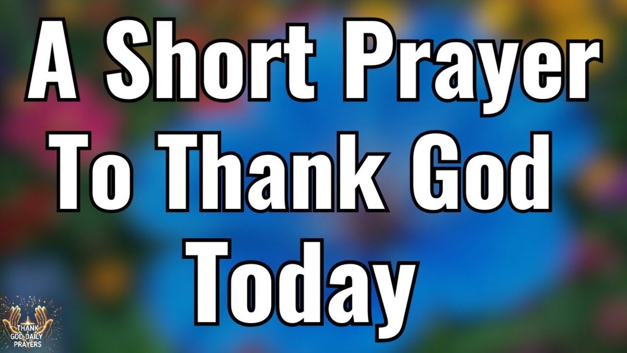 Powerful Morning Prayer to Thank God for Life | Start Your Day with Gratitude