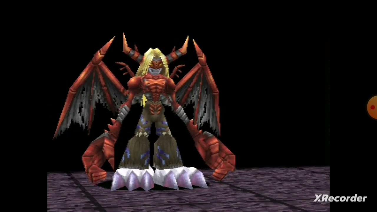 Digimon World 2 Piedmon and VenomMyotismon Attacks