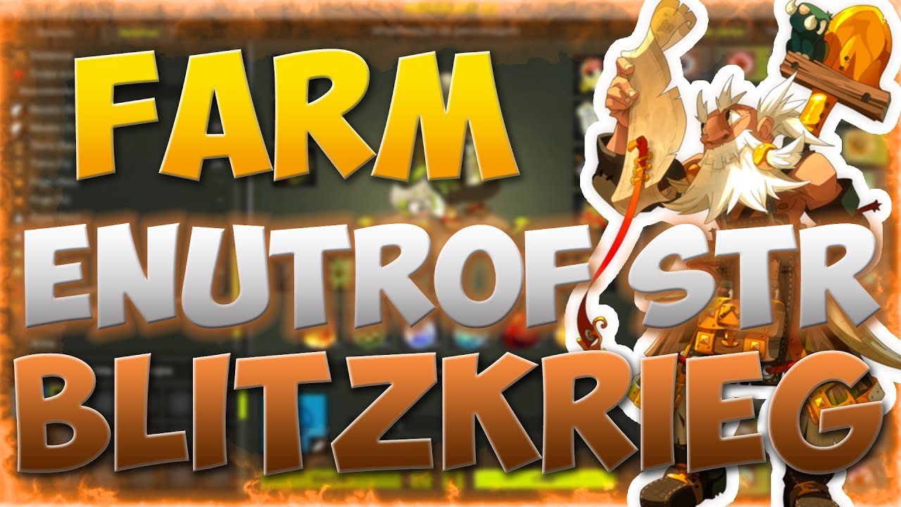 [DOFUS] PVP 1X1: FARM ENUTROF STR INVIS&Iacute;VEL BLITZKRIEG 2.72... ISSO MESMO QUE VOC&Ecirc;S L&Ecirc;RAM...