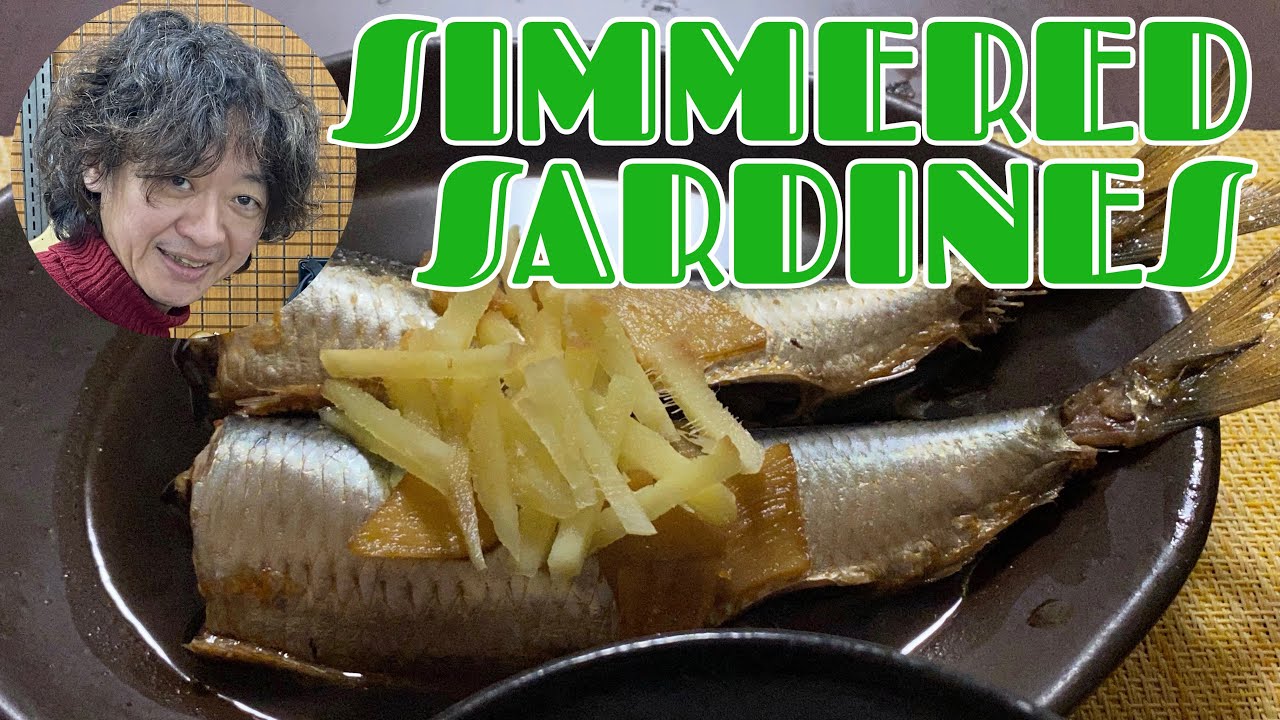 SIMMERED SARDINES recipe (Japanese style)