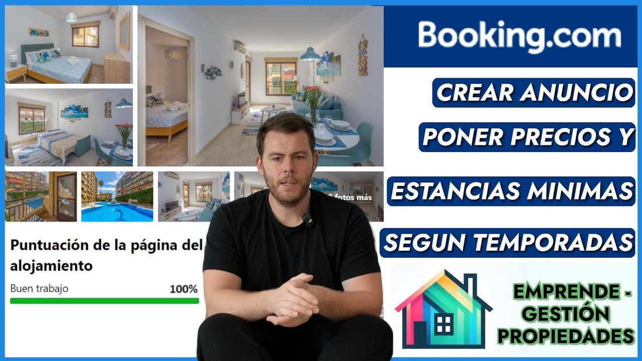 Cómo crear un anuncio en Booking.com como un PRO - Explicación al detalle