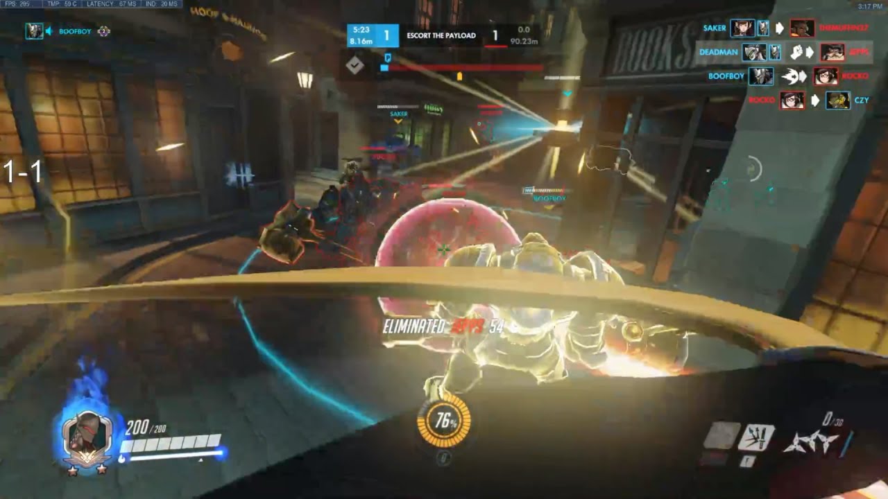 Overwatch Rank 1 Genji Shadder2k Predator Of Kings Row
