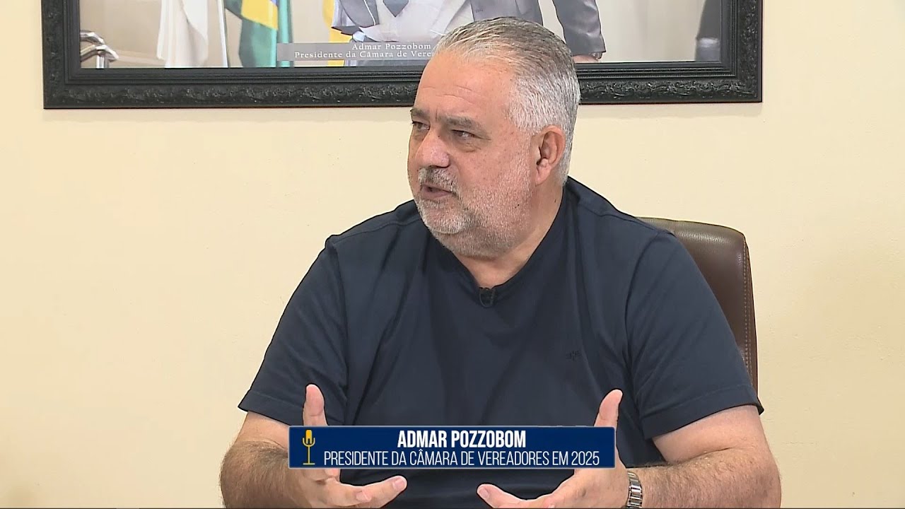 Câmara Entrevista | Admar Pozzobom - presidente da Câmara