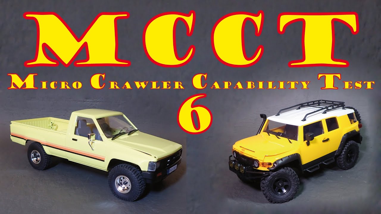 MCCT 6: FMS 1:18 Toyota FJ Cruiser and Toyota Hilux