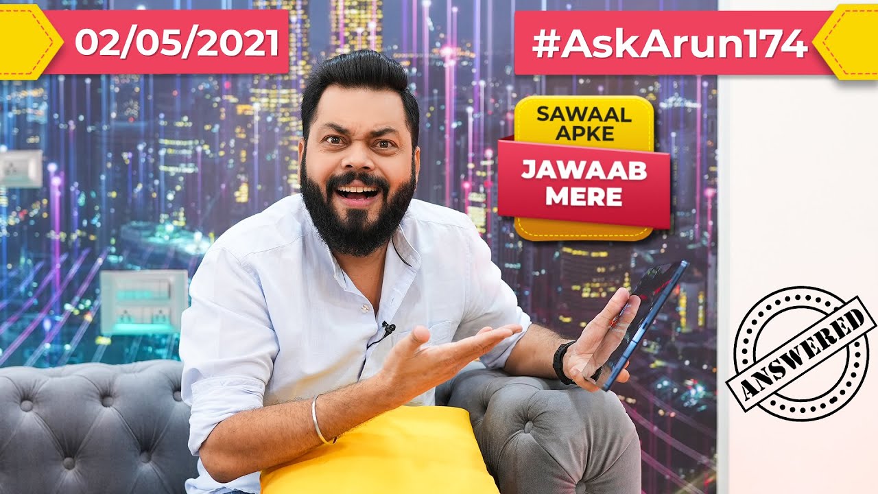PUBG Mobile India Launch, iQOO 7 Legend Vs OnePlus 9R, Zenfone 8 India, realme X7 Max   #AskArun174