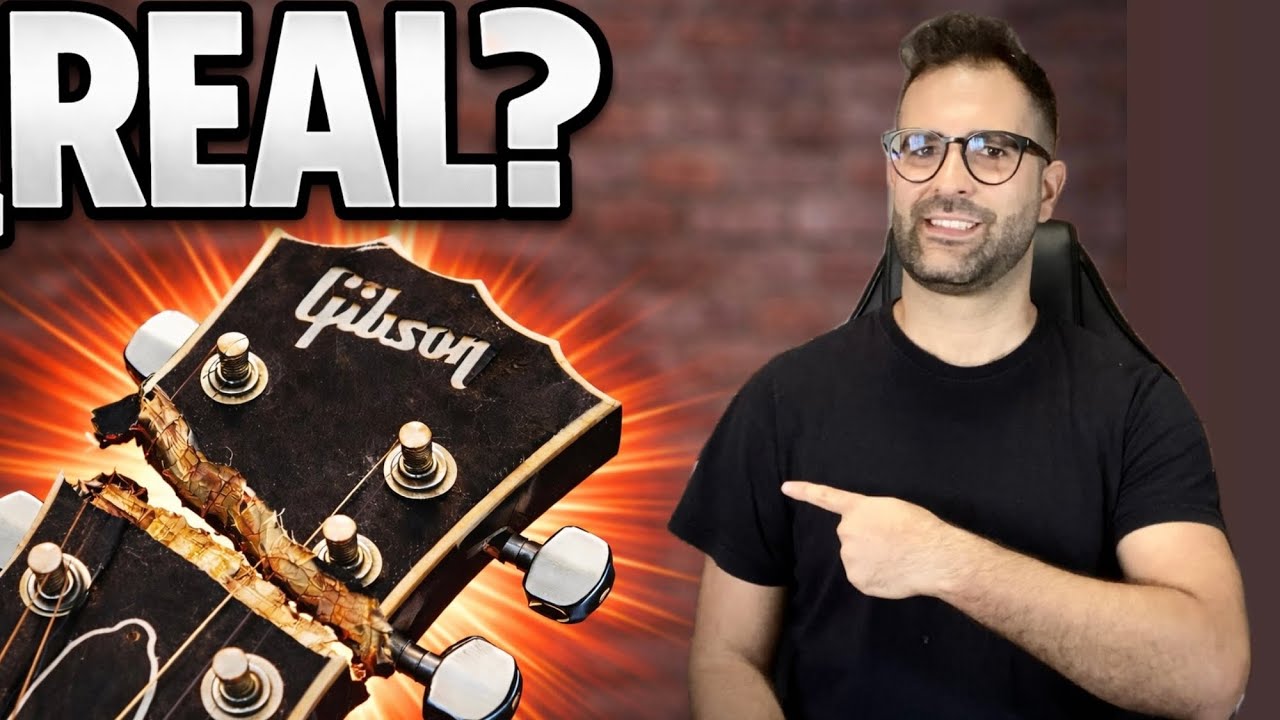 😮 ¿ Una guitarra ROTA suena MEJOR? ¿Estafa o realidad? ￼