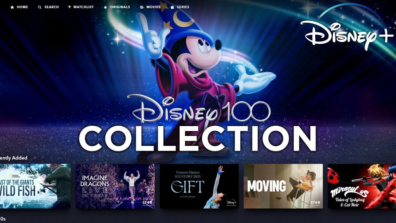 Disney 100 Collection on Disney+ │ Celebrate 100 Years of Wonder on Disney Plus