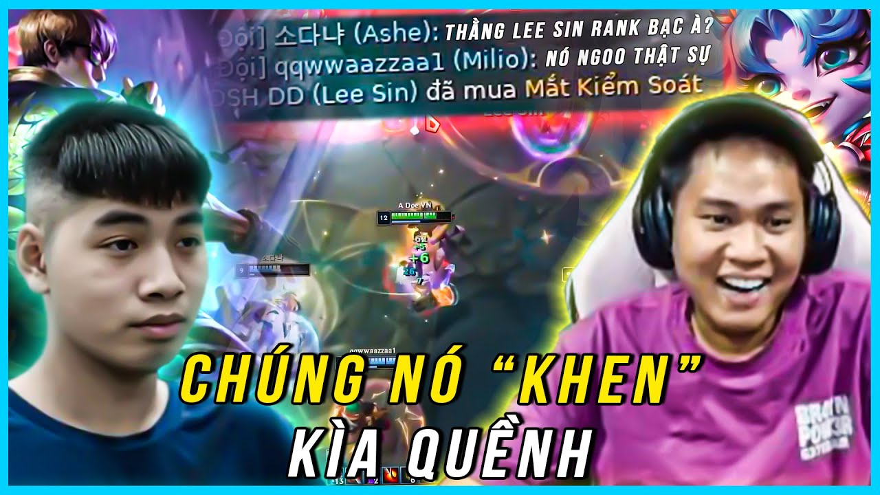 DUY CÒM CƯỜI Ẻ KHI EM QUỀNH BỊ ĐỒNG ĐỘI KHEN  