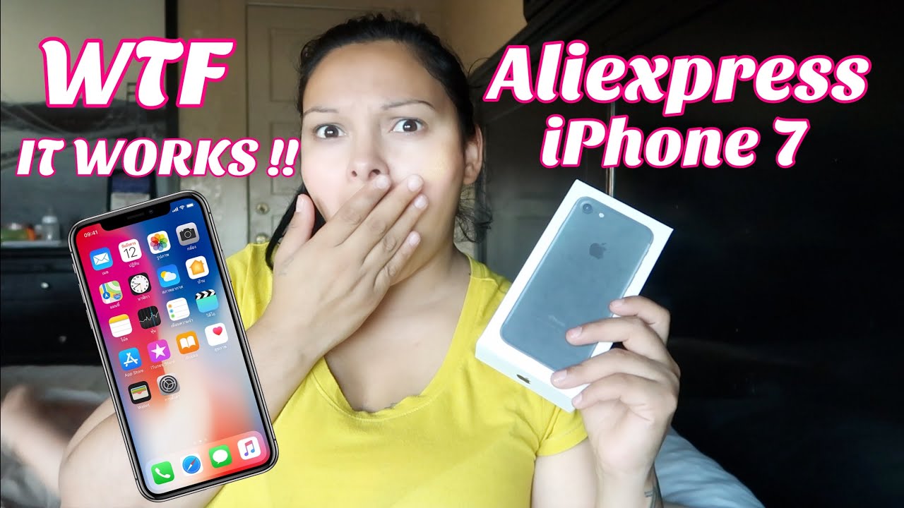 Aliexpress Haul IPhone 7 | Must watch !! (Shook) Was I scammed !