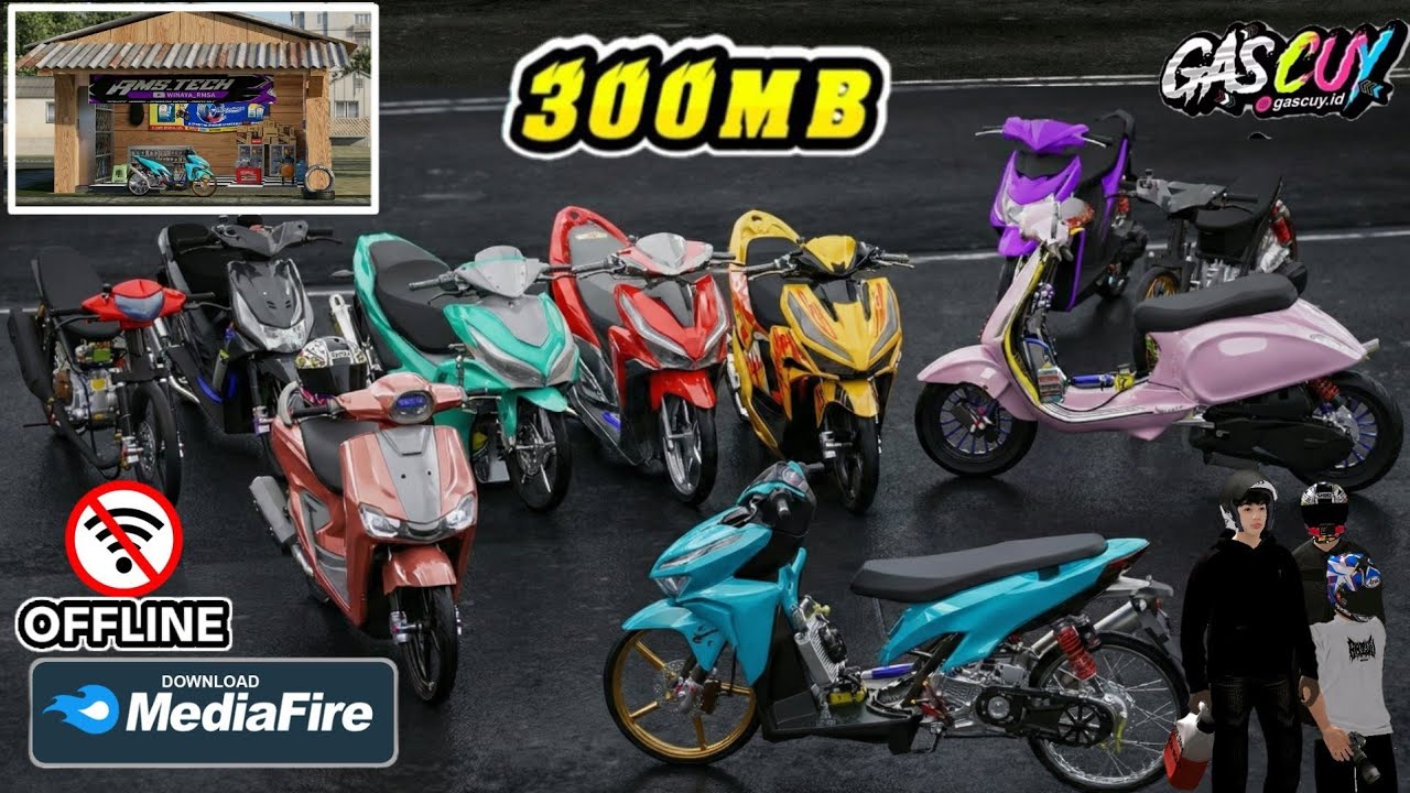 RILIS‼️GTASA FULL MOD DRAG MATIC LIARAN DAN MOBIL JDM