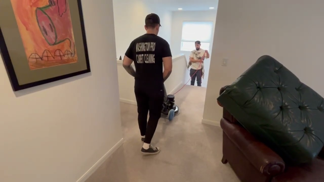 Training My Sons VLM (S. E. T. T. METHOD) Carpet Cleaning