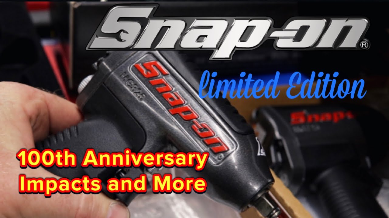 Snap On New 100th Anniversary Impacts And Screwdrivers! Plus An Awesome Grill Giveaway!