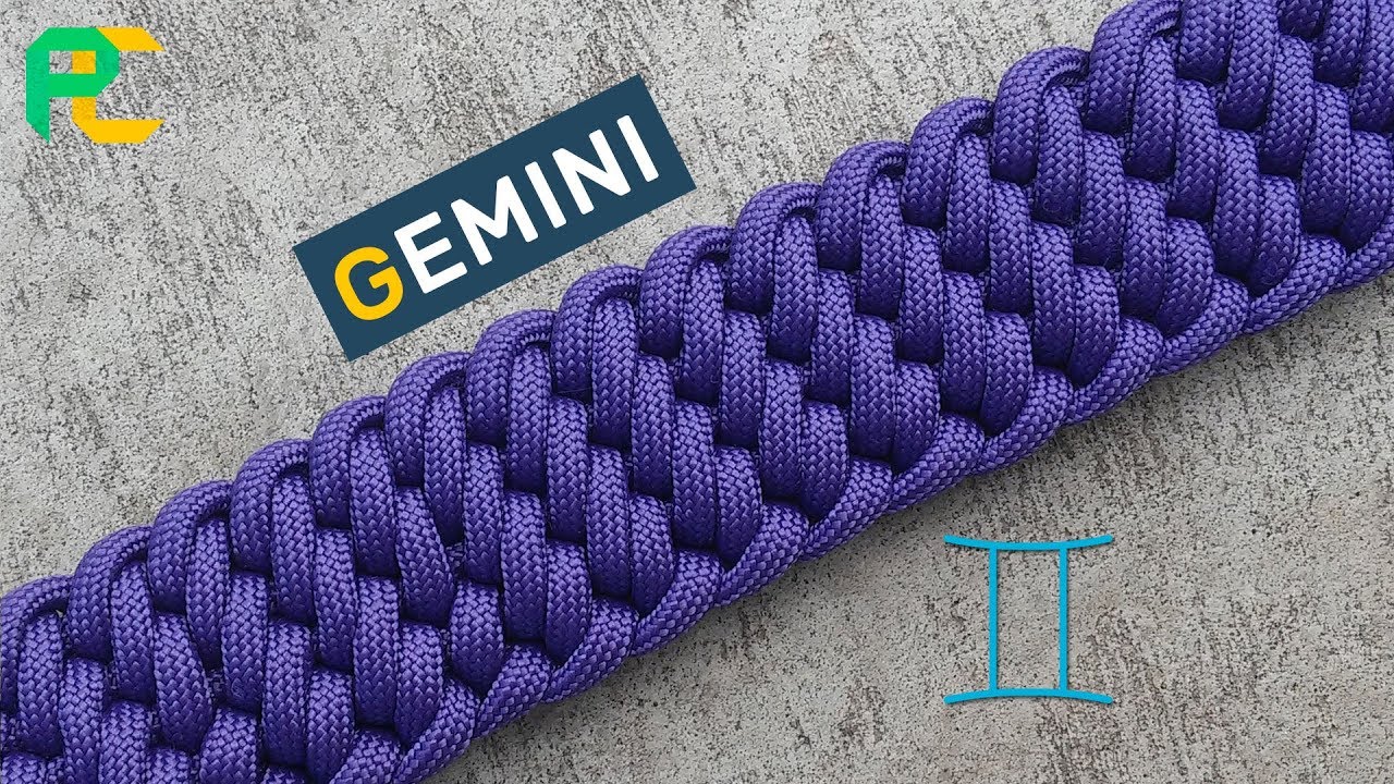 Gemini Paracord Bracelet