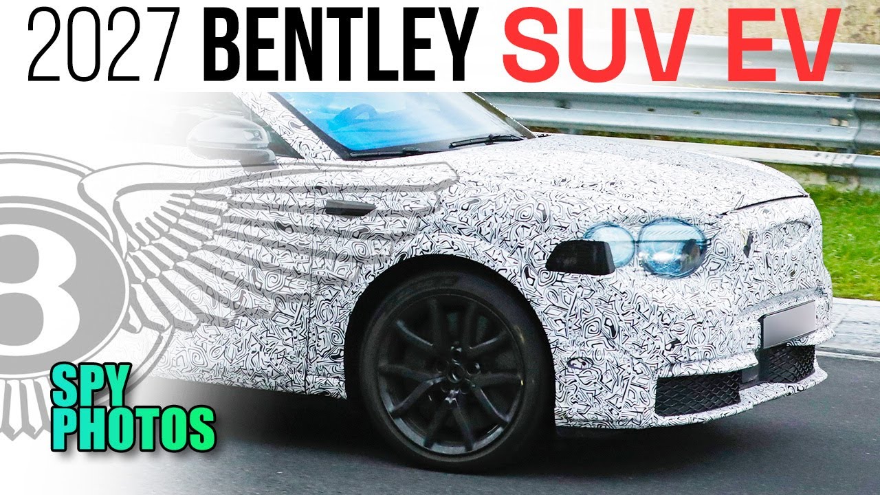 Электровнедорожник Bentley 2027 года (Mayon?) // ШПИОНАЖНОЕ ВИДЕО