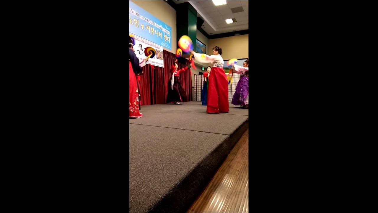 Korean Senior Traditional Dance Performance