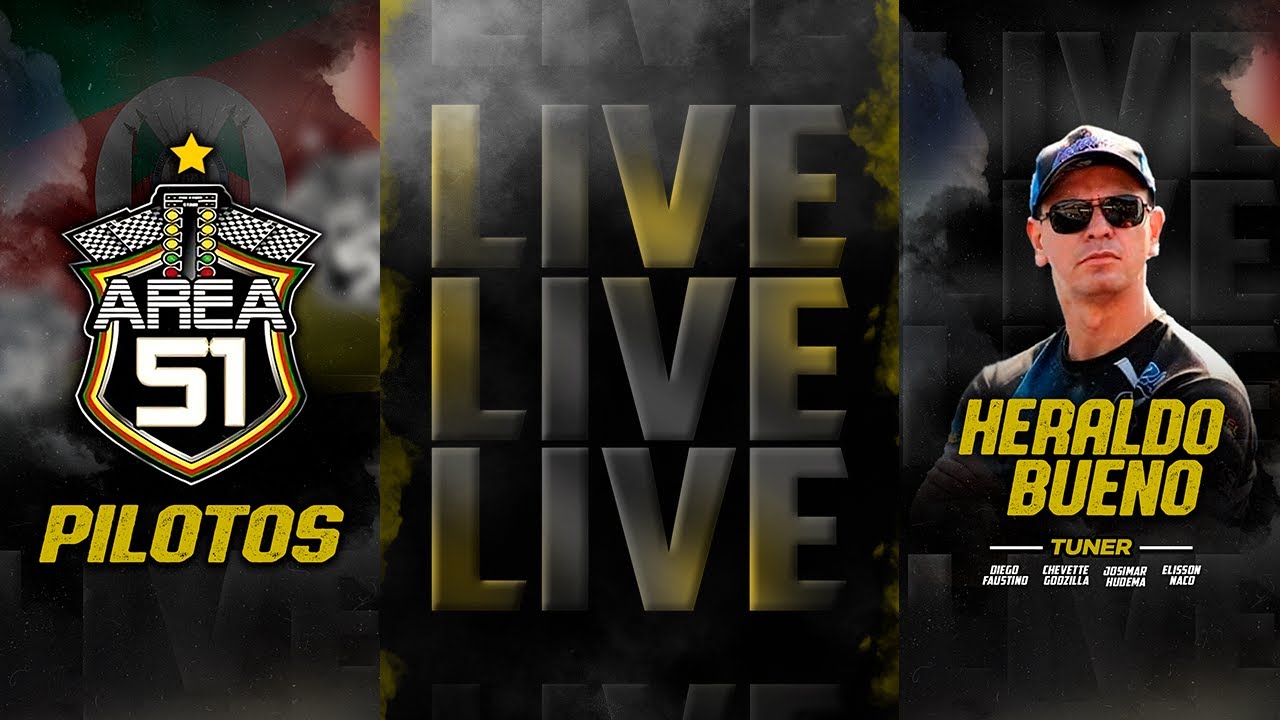 Live: Ricardo ACF + Heraldo Bueno + Pilotos Área 51