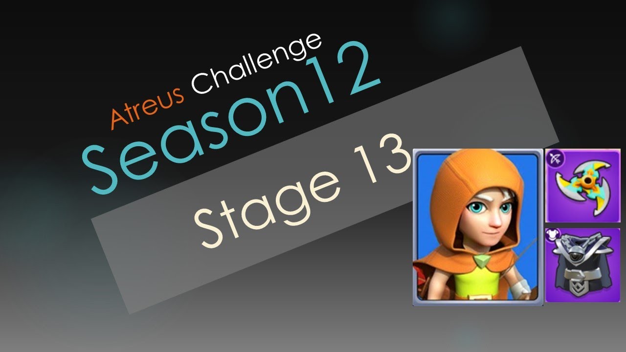 [Archero] Atreus Legendary Challenge S12 Stage 13