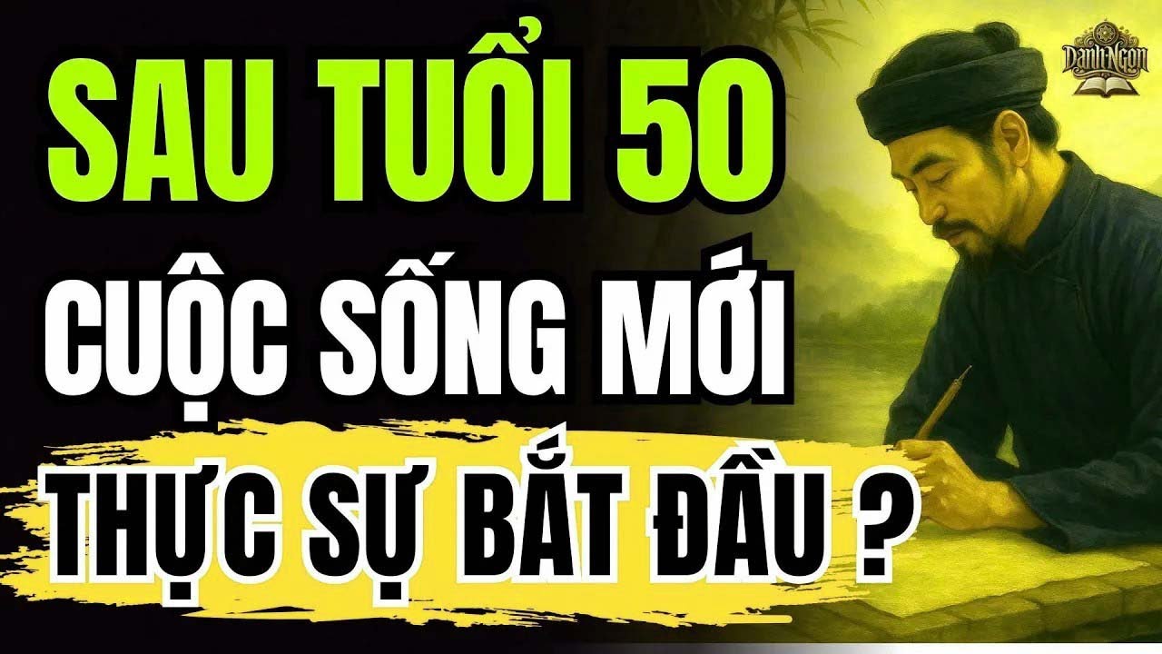 Sau tuổi 50 cuộc đời mới thực sự bắt đầu – Điều mà người xưa đã dạy từ ngàn năm!