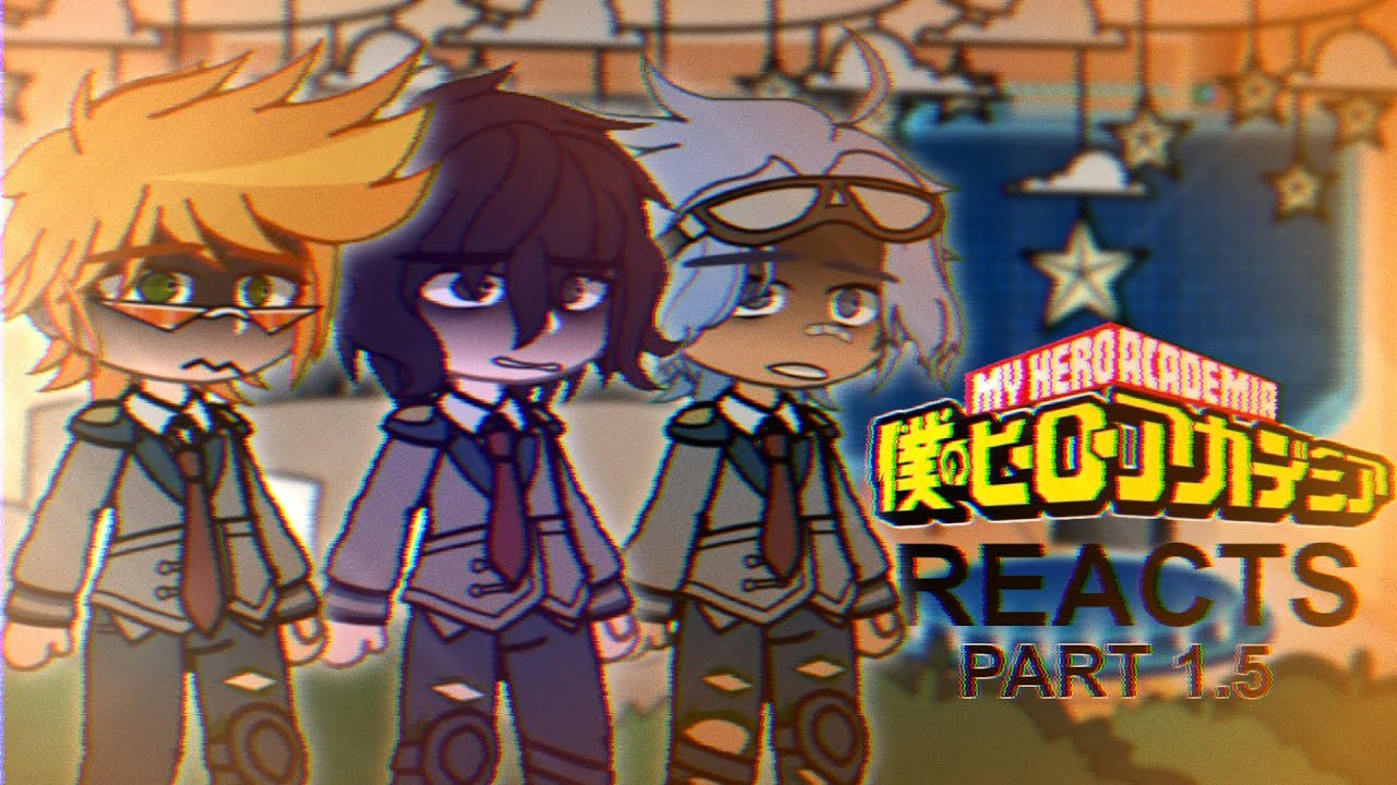 Rooftop Trio reacts to their future 1.5/2 (CANCELLED??)// PUT IN 2X SPEED //  gcrv // mha