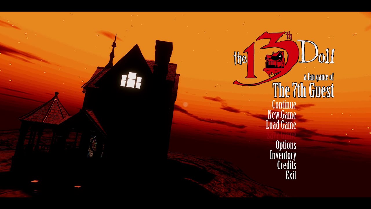 The 13th Doll - A Fan Game of the 7th Guest (PC) - Completionist all Endings, Secrets, Coins